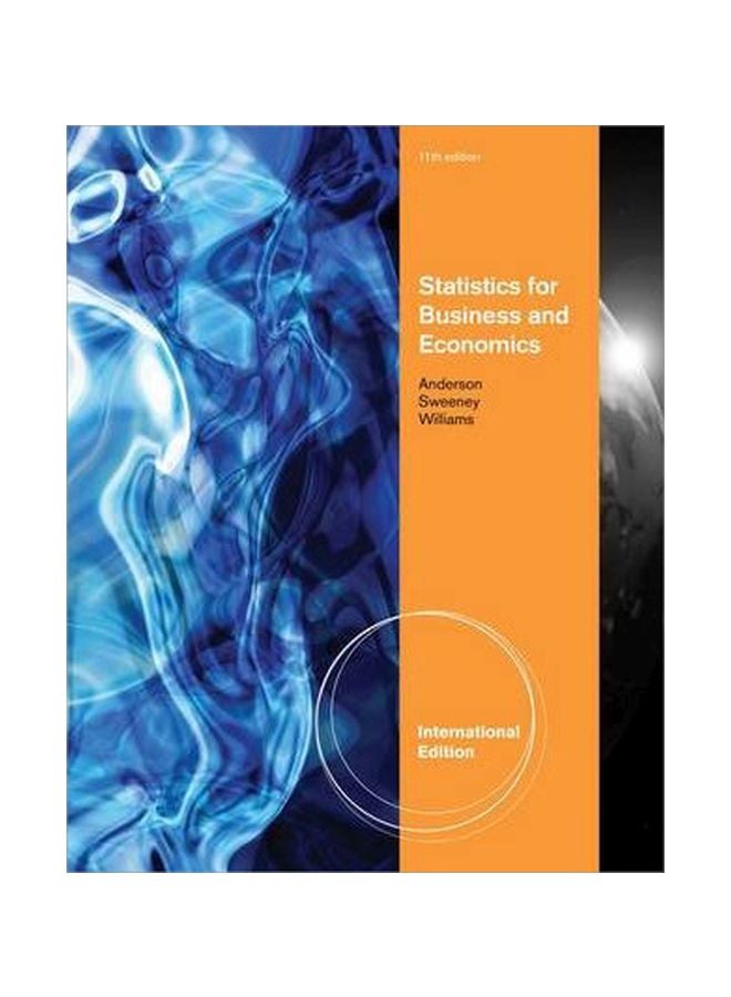 Statistics For Business And Economics English by David Anderson - 2010-11-01 