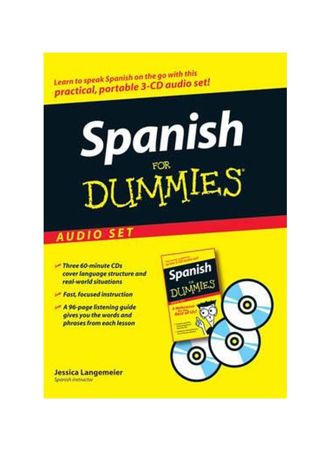 Spanish For Dummies Audio Set English by Jessica Langemeier - 2007-05-01