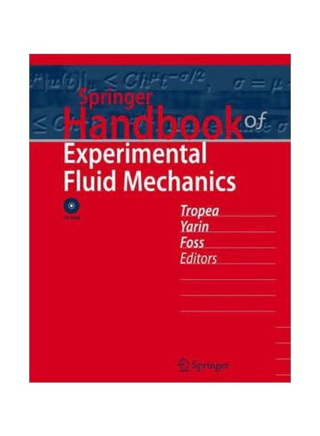 SPRINGER HANDBOOK EXPERIMENTAL FLUID MECHANICS HC INCLUD DVD-ROM. English 2015-12-01 