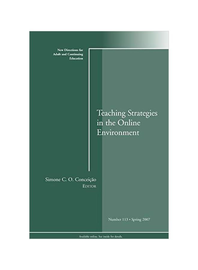 Teaching Strategies In The Online Environment paperback english - 2007-05-18 