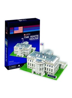 CubicFun 65-Piece The White House 3D Puzzle 28x21x19cm  - Image 2