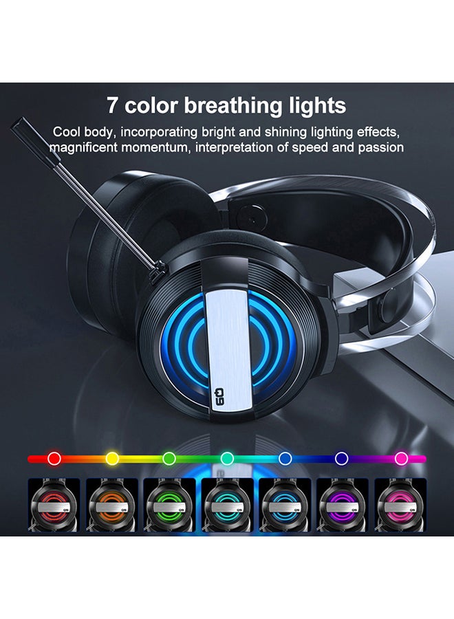 Over Ear Wired Gaming Headphones With MicFor PS4/PS5/XOne/XSeries/NSwitch/PC - Image 5