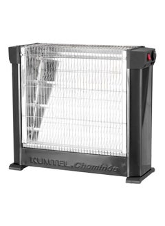 Kumtel 4-Fins Quartz Electric Room Heater 2200W 2200.0 W KS2760 Siver/Black  - Image 2