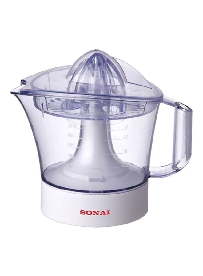 سوناي - عصارة برتقال كهربائية 1 L 30 W Mar-750 شفاف/ أبيض - Image 1