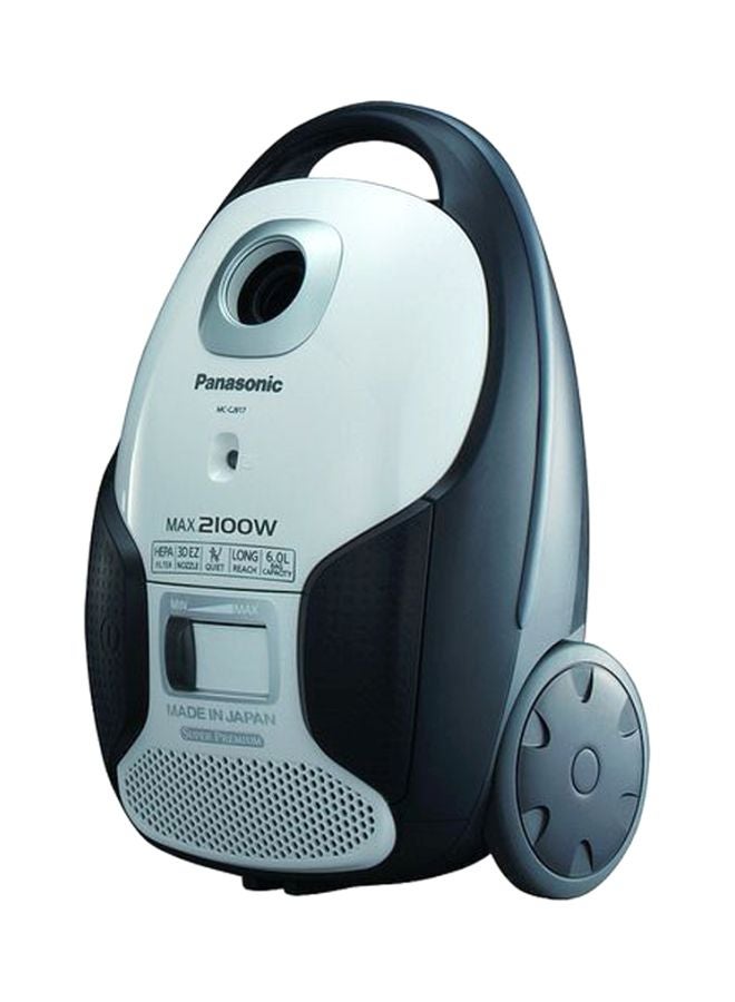 Panasonic Electric Canister Vacuum Cleaner 2100 W 2100 W MC-CJ915 White/Black - Image 1