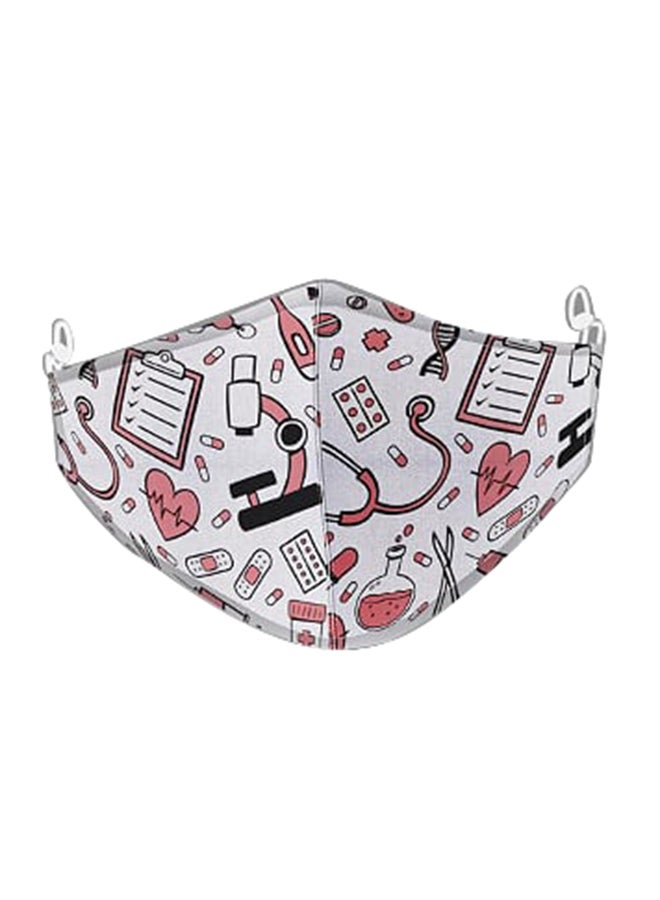 DINA ZAKI Back To School Printed Mask - Image 1