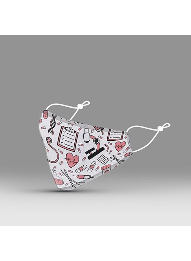 DINA ZAKI Back To School Printed Mask - Image 3