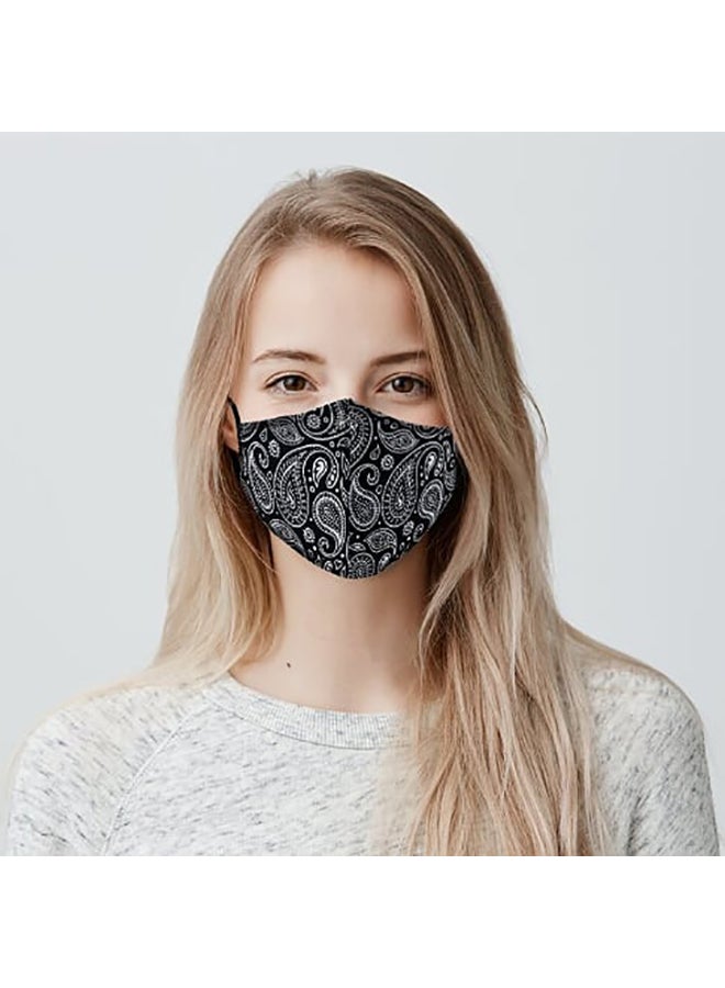 DINA ZAKI Bandana Printed Mask - Image 4