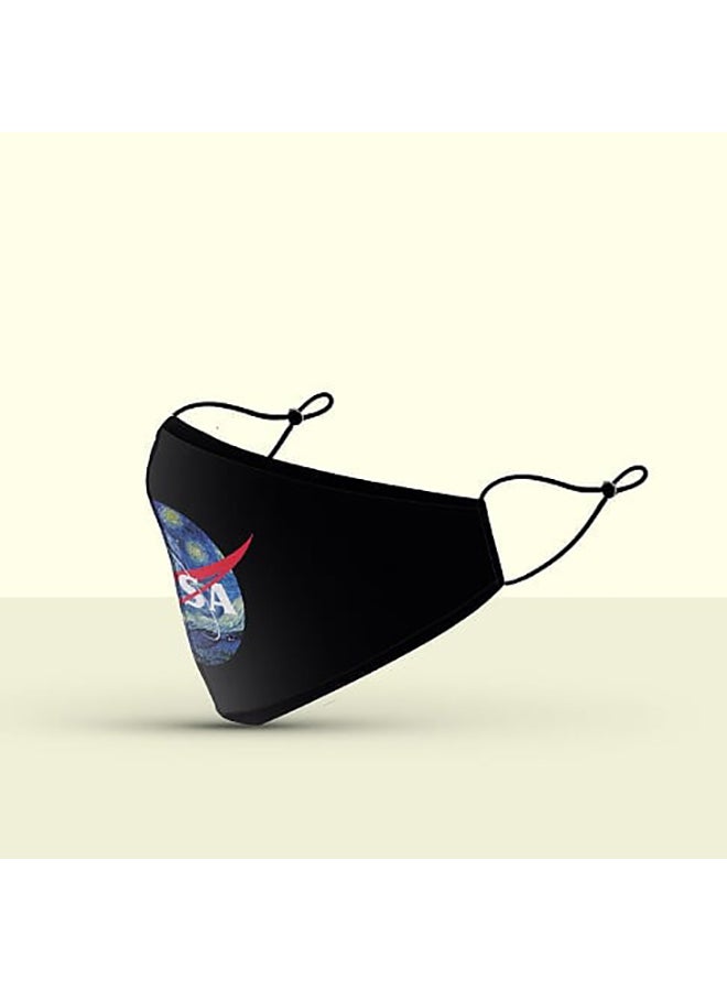 DINA ZAKI Nasa Printed Mask - Image 2