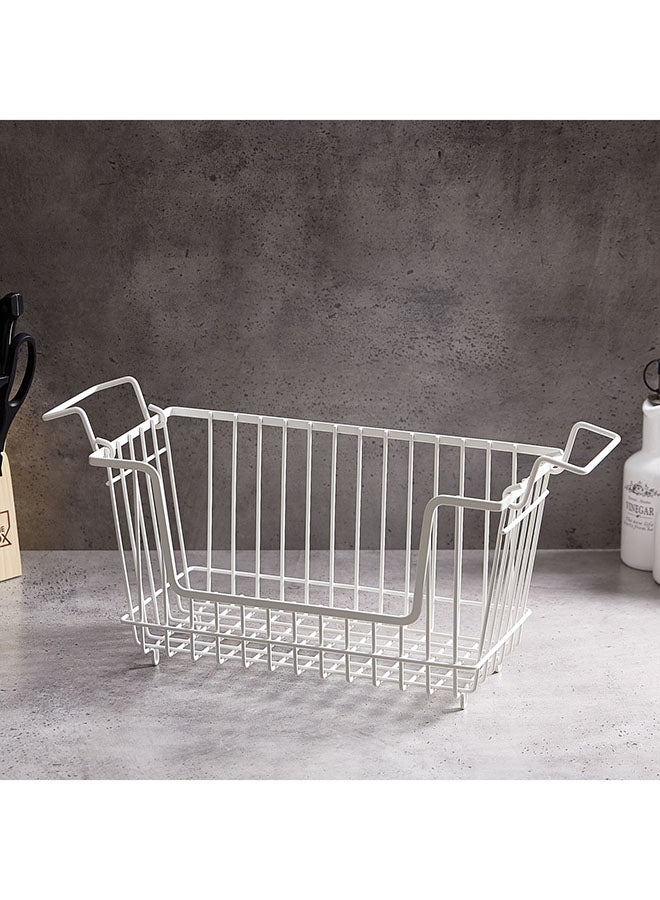 هوم بوكس سلة مايسان قابلة للتكديس أبيض 32Ø³Ù†ØªÙŠÙ…ØªØ± - Image 3