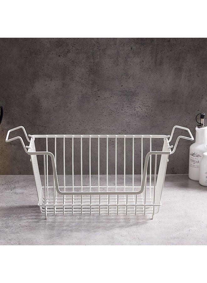 هوم بوكس سلة مايسان قابلة للتكديس أبيض 32Ø³Ù†ØªÙŠÙ…ØªØ± - Image 4