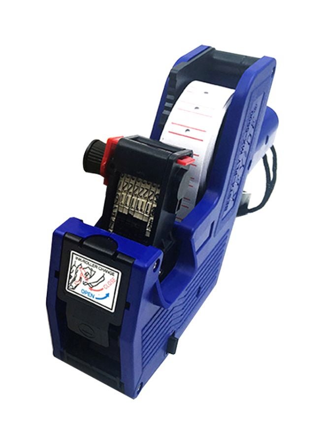 8-Digits Price Labeller Pricing Machine Kit Blue/Black  - Image 1