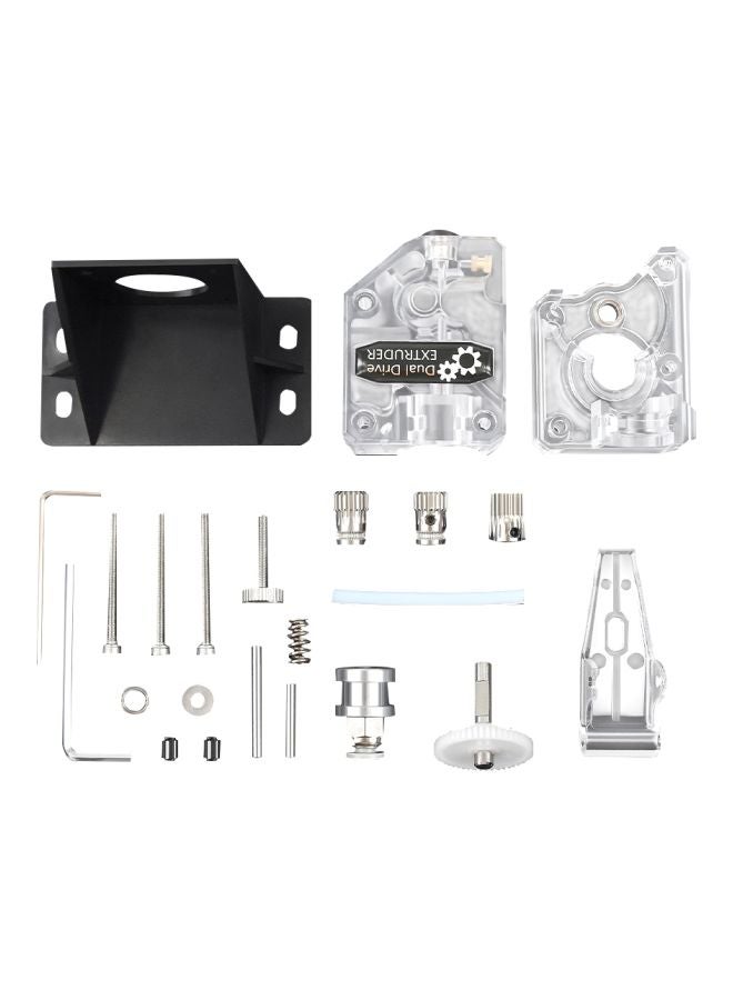 أيبيسي مجموعة أدوات بثق BMG من 9 قطع لطابعات CR10/MK8 ثلاثية الأبعاد شفاف/ أسود/ أحمر - Image 1