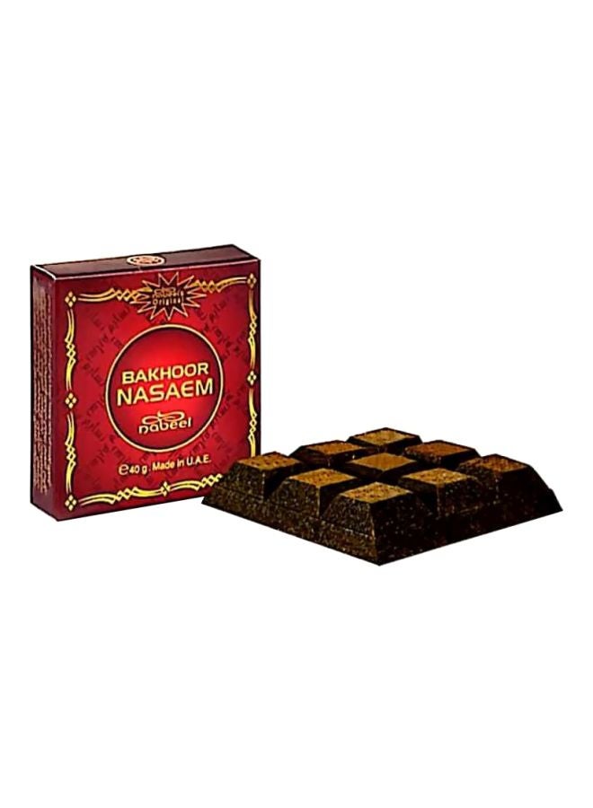 نبيل بخور نسيم إيسنس أحمر/ذهبي 40جرام  - Image 1