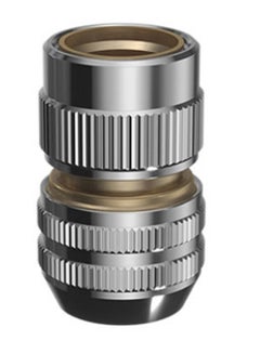 Automatic Quick-Click Coupling Connector Silver/Gold 95grams