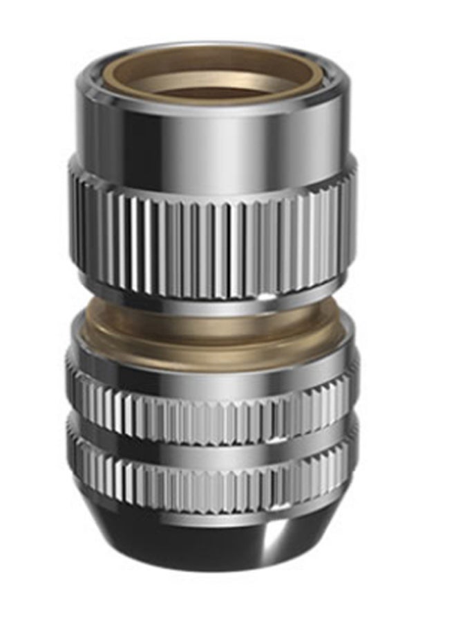 Claber - Automatic Quick-Click Coupling Connector Silver/Gold 95grams - Image 1