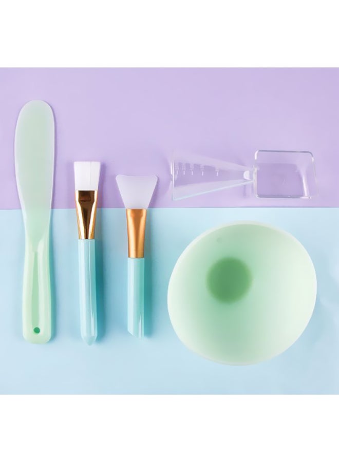 BE 4-In-1 Facemask Mixing Tool Kit Green/Blue/White - Image 2