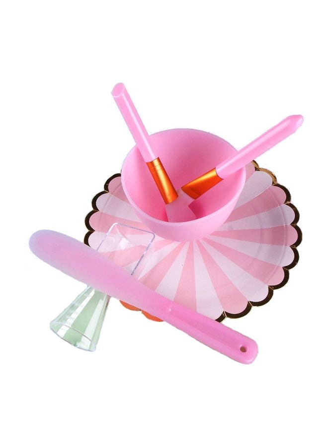 BE 4-In-1 Facemask Mixing Tool Kit Pink/White/Clear - Image 1