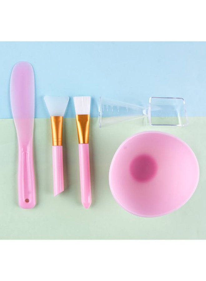 BE 4-In-1 Facemask Mixing Tool Kit Pink/White/Clear - Image 2
