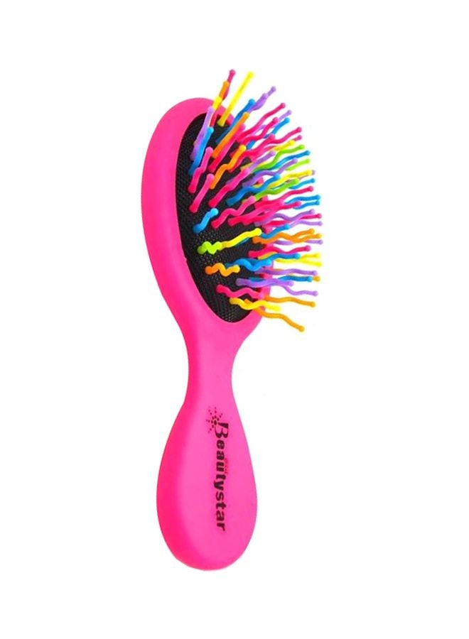 بيوتي ستار فرشاة شعر وردي/أسود/أزرق