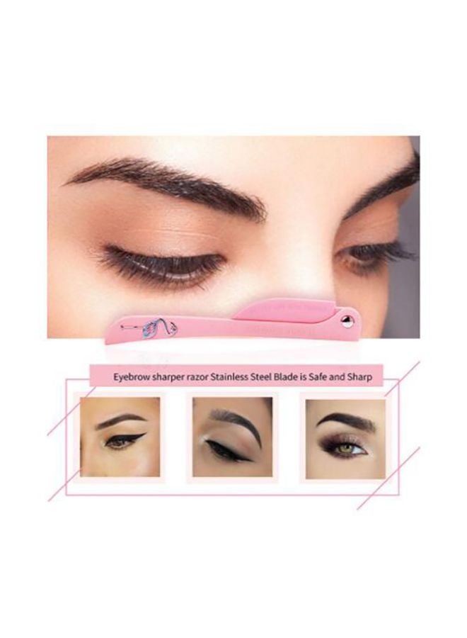 SAPU 3-Piece Face Razor Set Yellow/Pink/Purple 3x15cm - Image 2