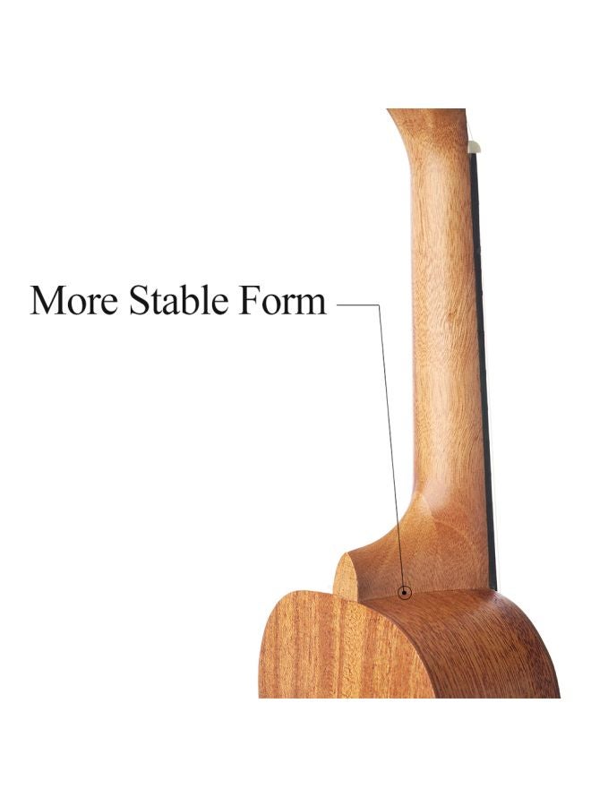 Generic Wooden UKulele 4 String Portable Guitar - Image 5