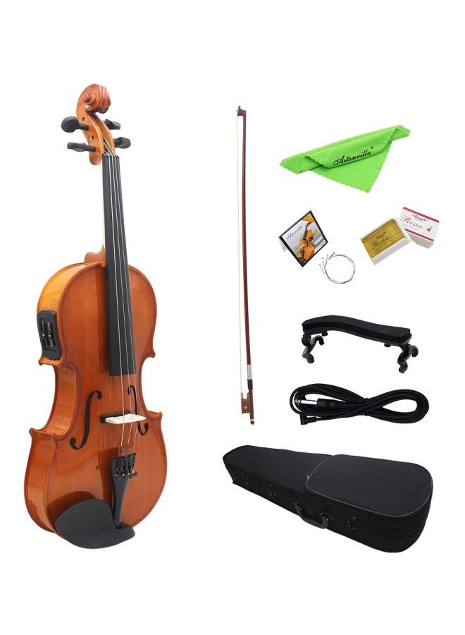 آلة كمان صوتي EQ مع ملحقاته. بمقاس نظامي كامل 4/4 - Image 1