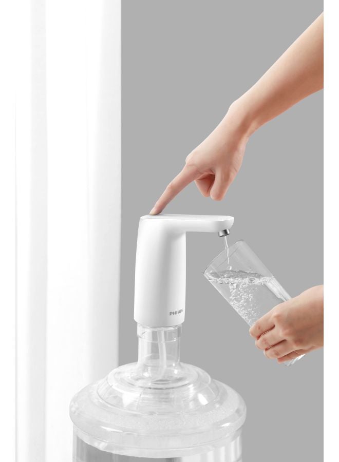Electric Water Dispenser White/Grey 16X16X7cm 