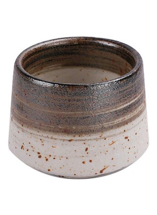 Handmade Stoneware Mug White/Brown 150ml - v1597413200/N39756800A_1