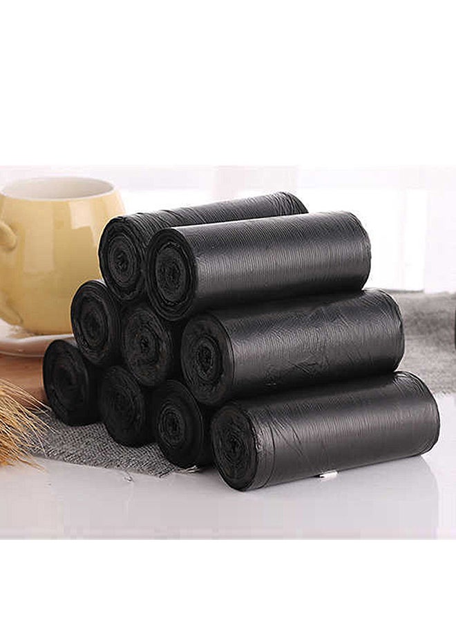 20-Piece Heavy Duty Garbage Bag Black 50x3.7x3.7cm - Image 4