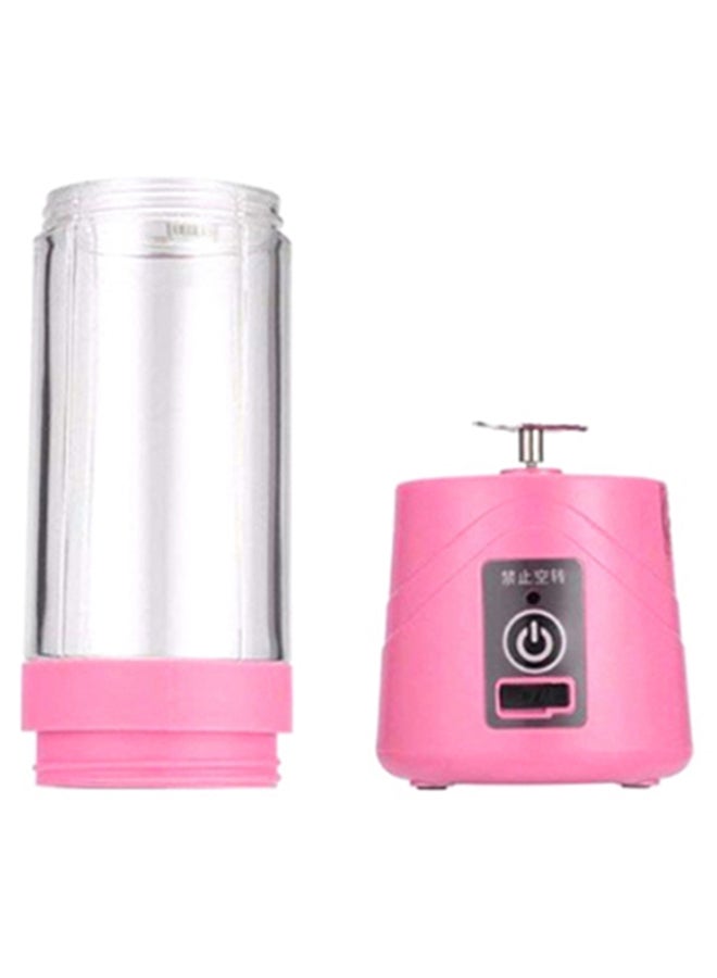 Cool Baby Portable and Rechargeable Battery Juice Blender 500.0 ml 1.5 W HTC-122B pink - Image 4