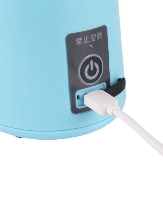 Cool Baby Portable High-Power USB Charging Juice Blender With Cable 500.0 ml 1.5 W SAJ1726BL Blue/Clear - Image 4