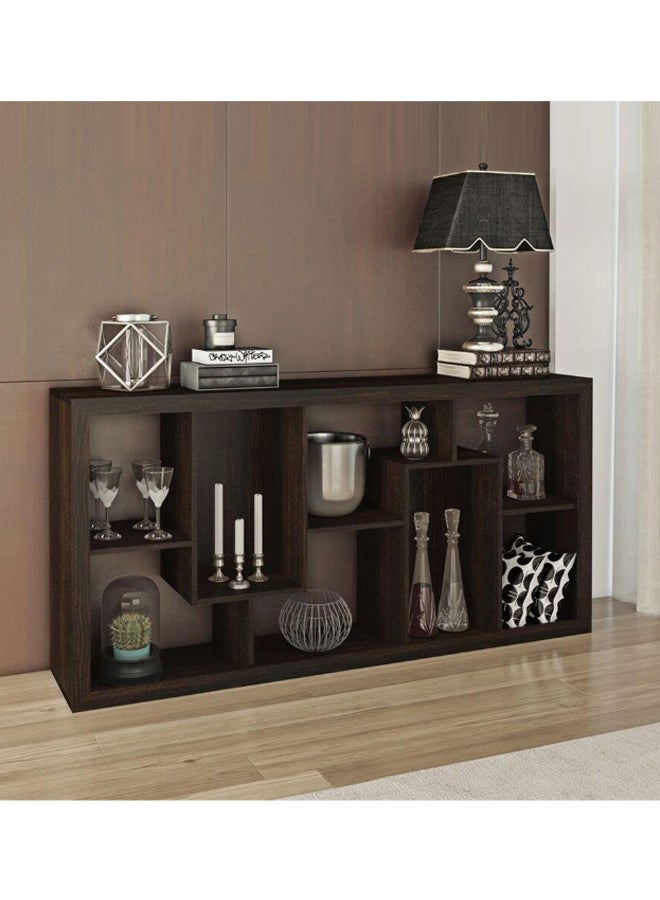 Cierra TV Unit Bookcase Black 78 X 31.5 X 159cm