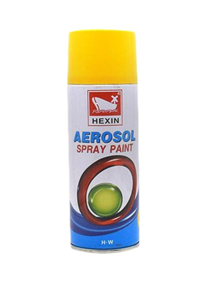 HEXIN Aerosal Paint Spray Yellow 300ml