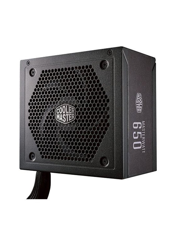 COOLER MASTER MasterWatt 650 Power Supply Unit 15x8.6x14cm Black - Image 3