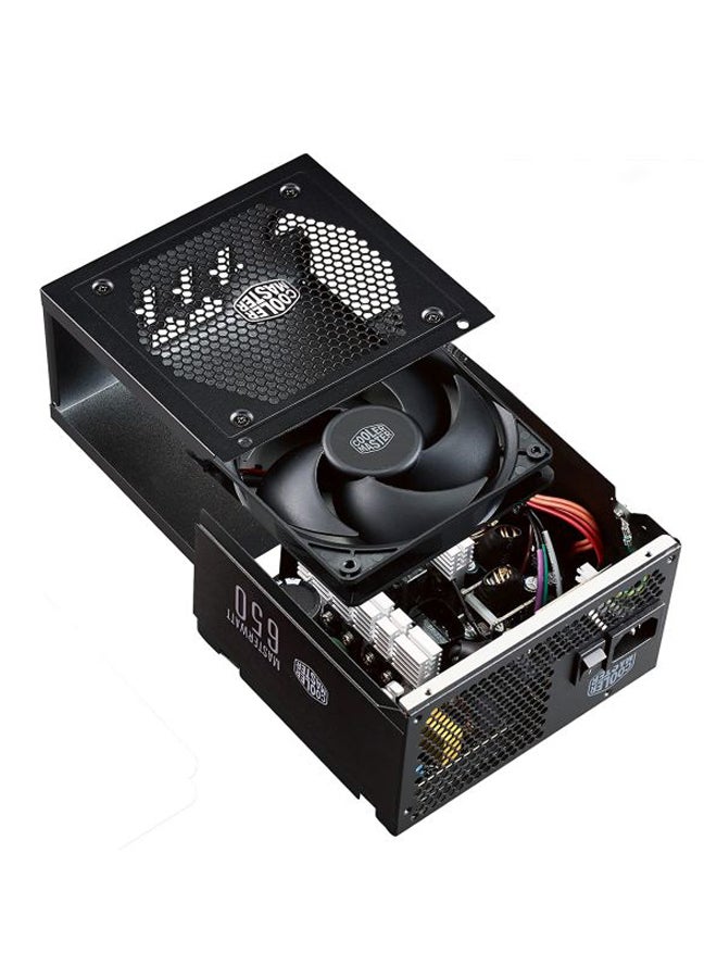 COOLER MASTER MasterWatt 650 Power Supply Unit 15x8.6x14cm Black - Image 4