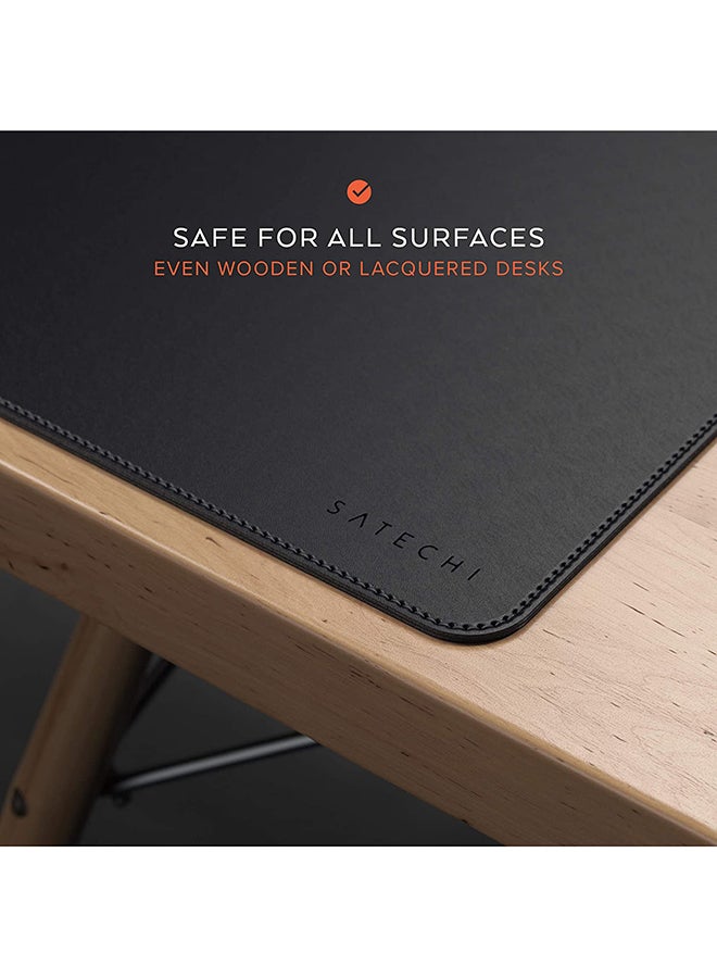 SATECHI - Eco Leather Desk Mat Black - Image 1