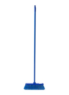 Cleaning Broom With Stick Blue