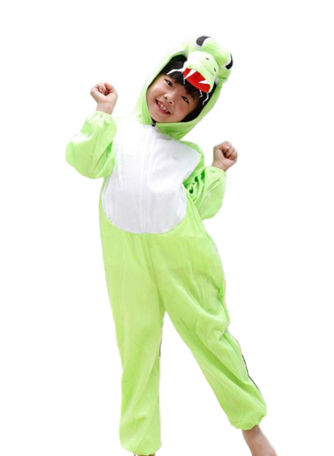 Jade Cow Plush Attached Head Zip Closure Costume 90cm - Image 1
