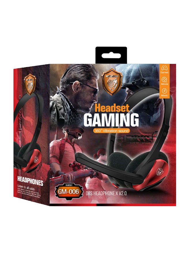 Gaming Wired Headset With Microphone For PS4 /PS5/XOne/XSeries/NSwitch/PC