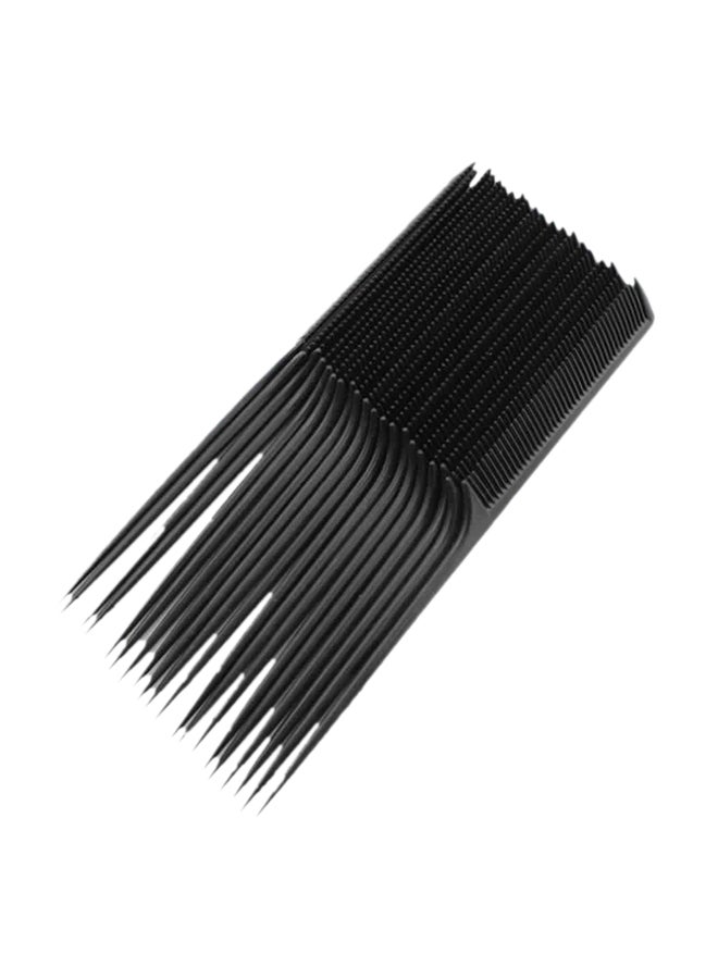 عربست مشط احترافي لقص الشعر من قِطعة واحدة أسود 22x2سم - Image 3