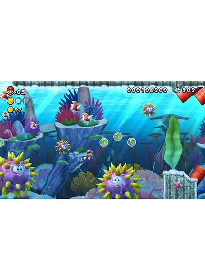 Switch Console With Super Mario Bros. U Deluxe (Intl Version) Game