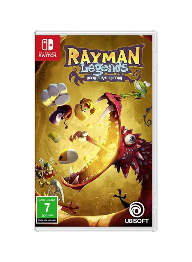 Switch Console With Rayman Legends Definitive Edition Game