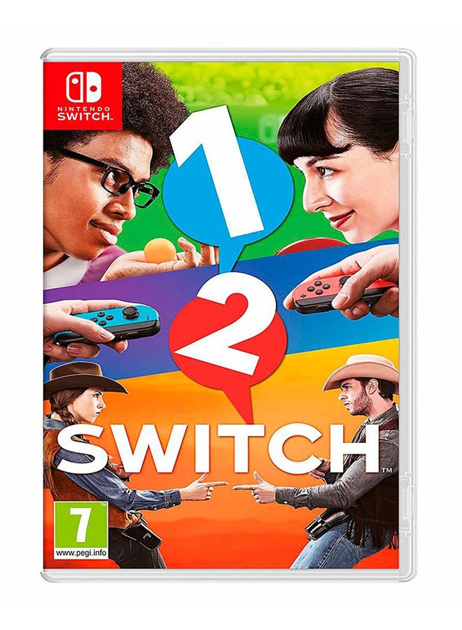 جهاز ألعاب سويتش مع لعبة 1-2 Switch (النسخة العالمية)
