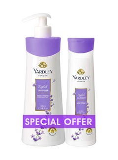 Pack Of 2 Moisturizing Body Lotion English Lavender 400+200ml - v1597568304/N39787934A_1