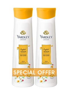 Yardley Pack Of 2 Body Lotion English Blossom 400ml 