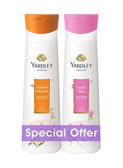Yardley Pack Of 2 Body Lotion Imperial Sandalwood With English Rose 200ml 