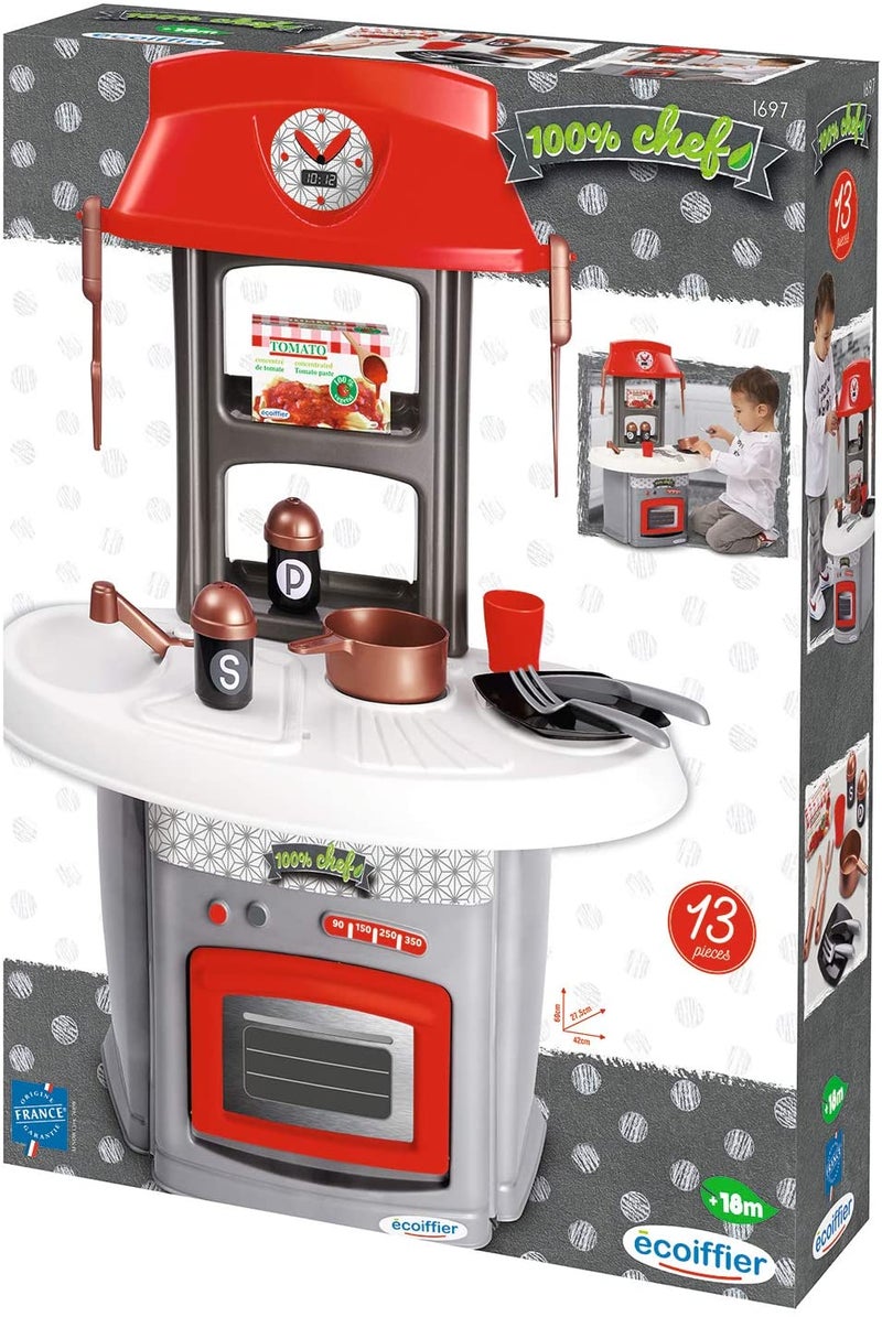 ecoiffier Italian Chef Kitchen 9.7  x 49cm  - Image 3