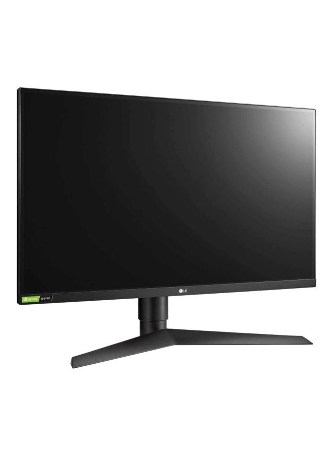LG - 27GN750-B 27 inch IPS LED Full HD Gaming Monitor With 240Hz, Nvidia G-Sync and DisplayPort Black - Image 1