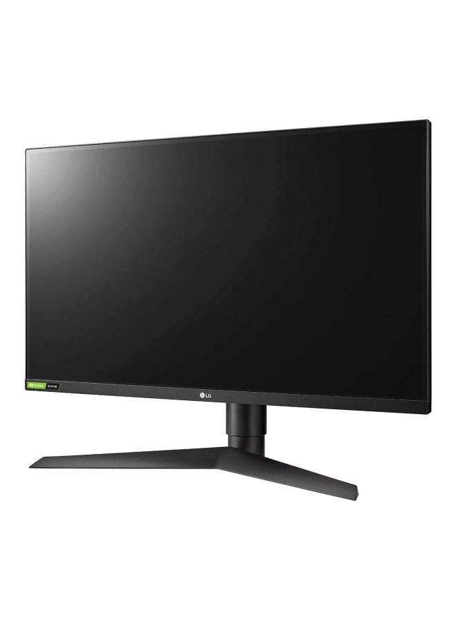 LG - 27GN750-B 27 inch IPS LED Full HD Gaming Monitor With 240Hz, Nvidia G-Sync and DisplayPort Black - Image 1